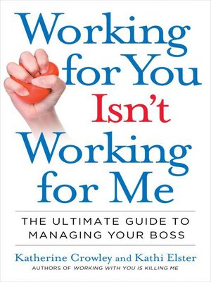 cover image of Working for You Isn't Working for Me